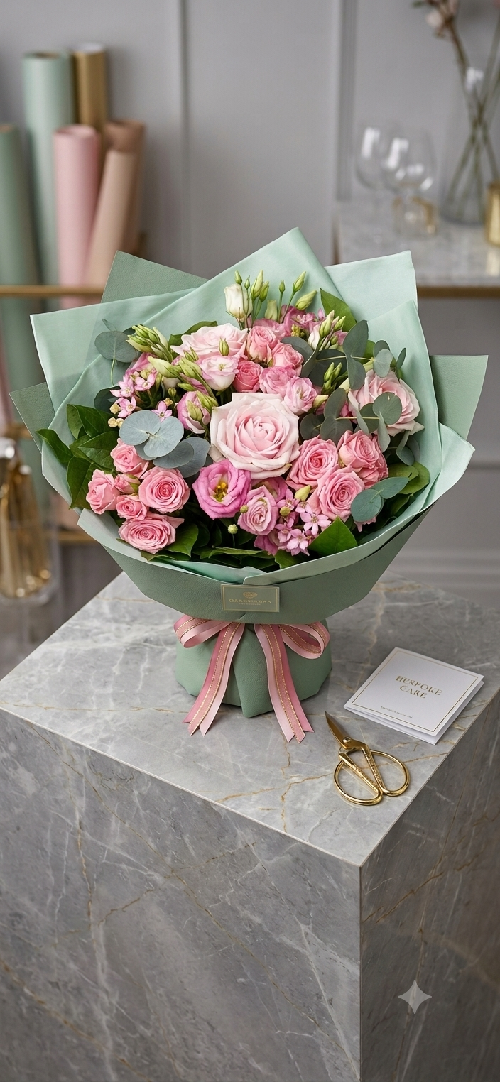 Pastel Hand-Tied Bouquet