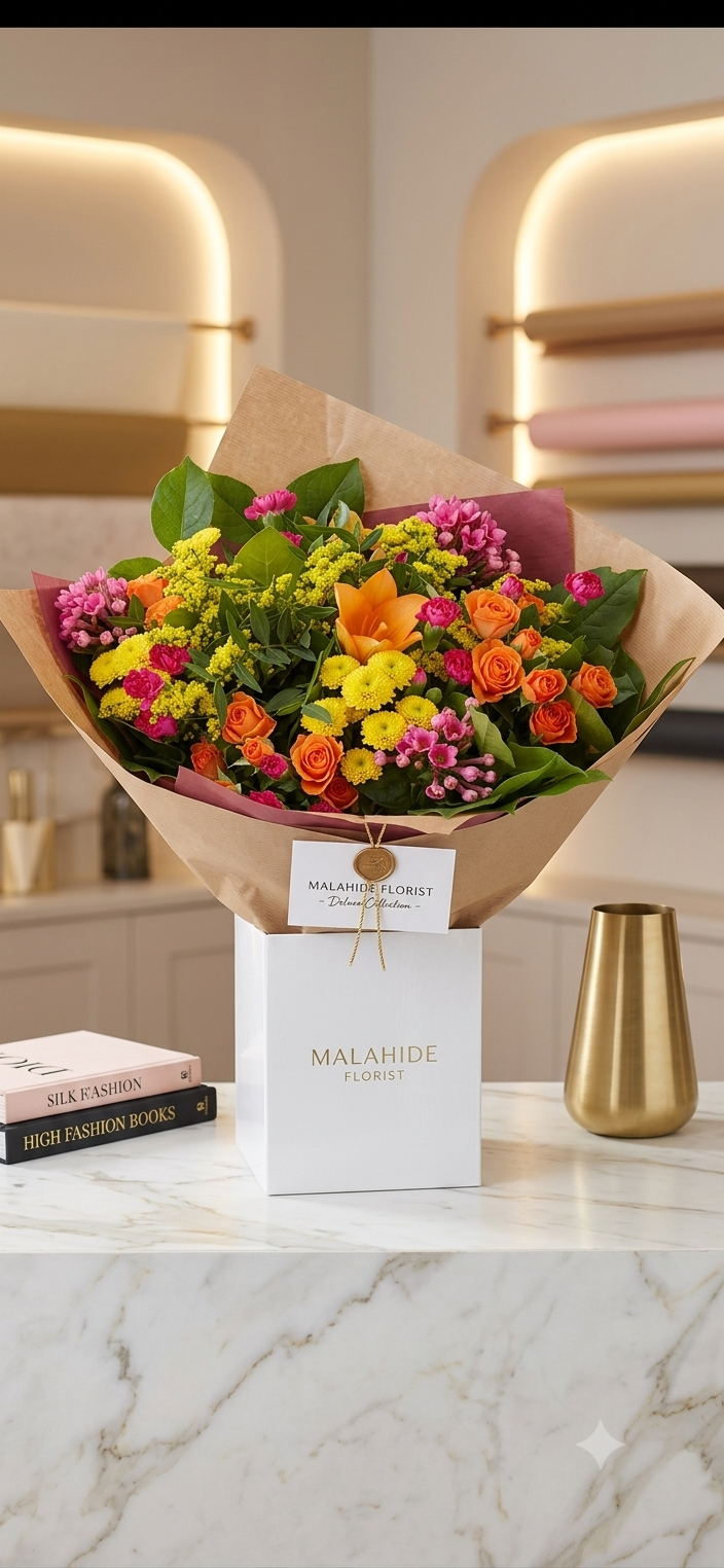 Vibrant Hand-Tied Bouquet