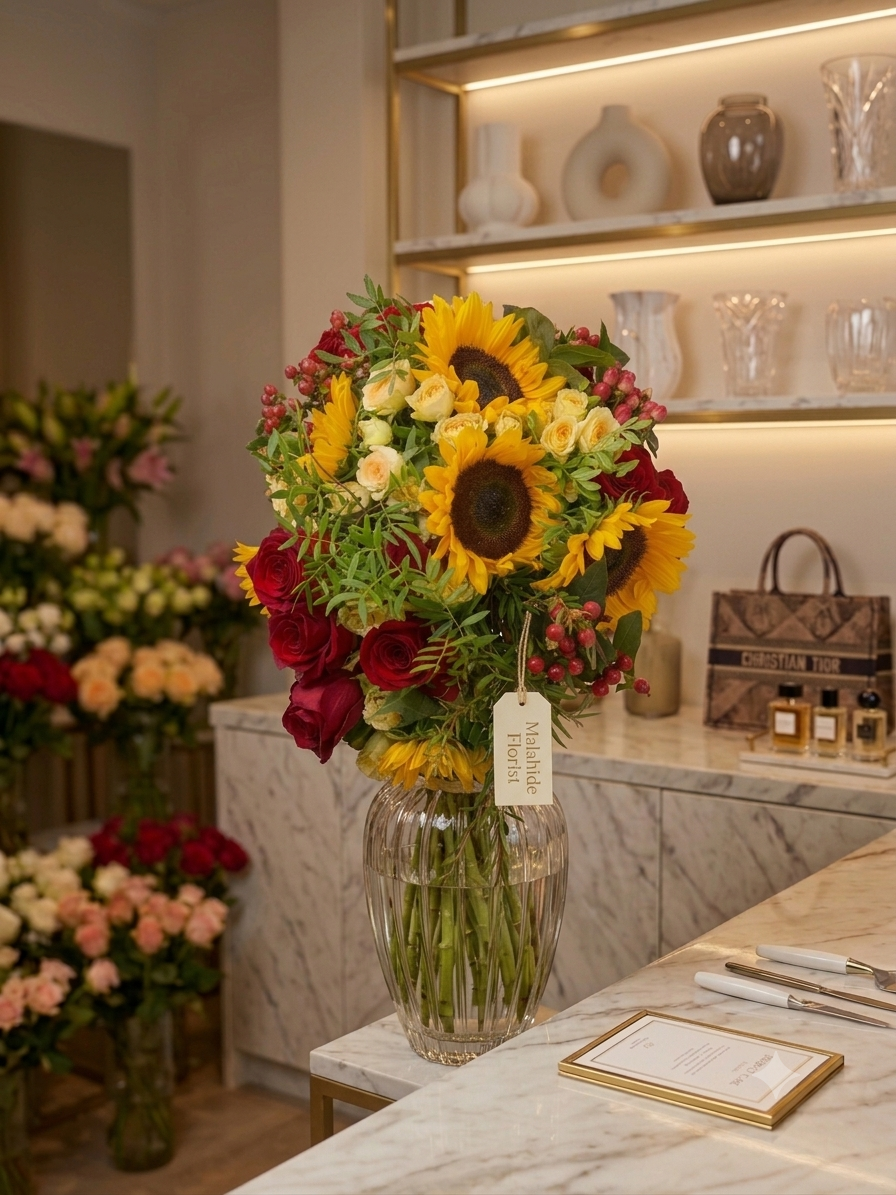 Bold & Bright Vase Arrangement