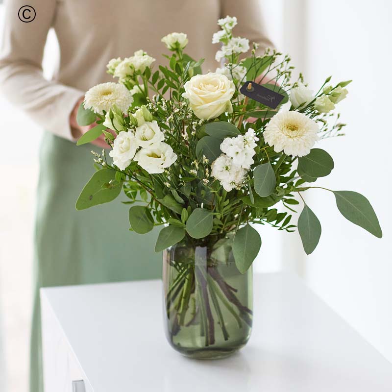 Soft & Neutral Vase Arrangement