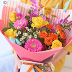 Vibrant Hand-Tied Bouquet