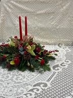 Christmas Candle Arrangement