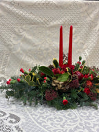 Christmas Candle Arrangement
