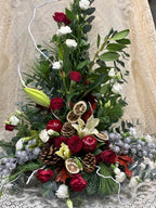 Front Facing Christmas Arrangement