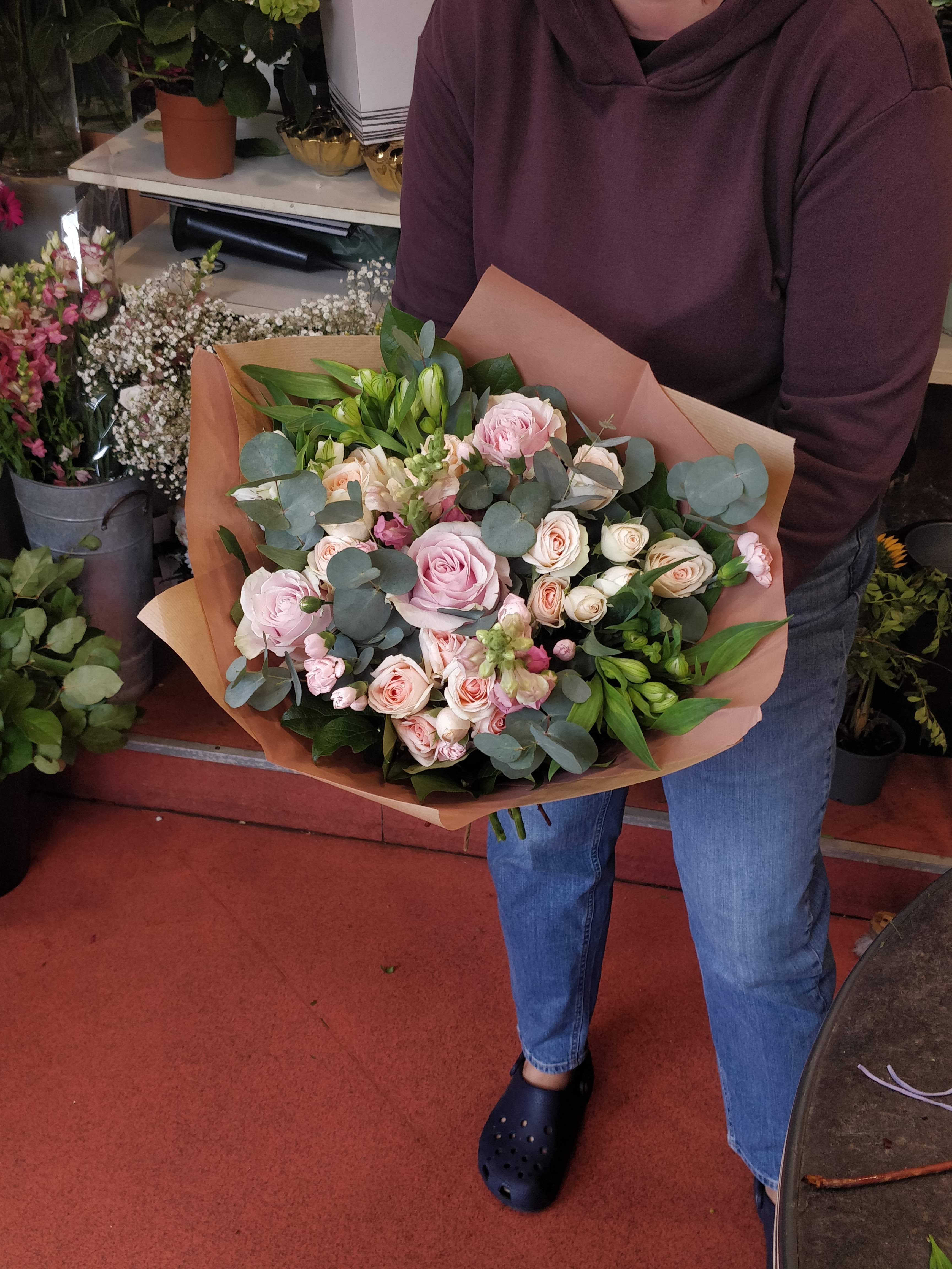 Pastel Hand-Tied Bouquet
