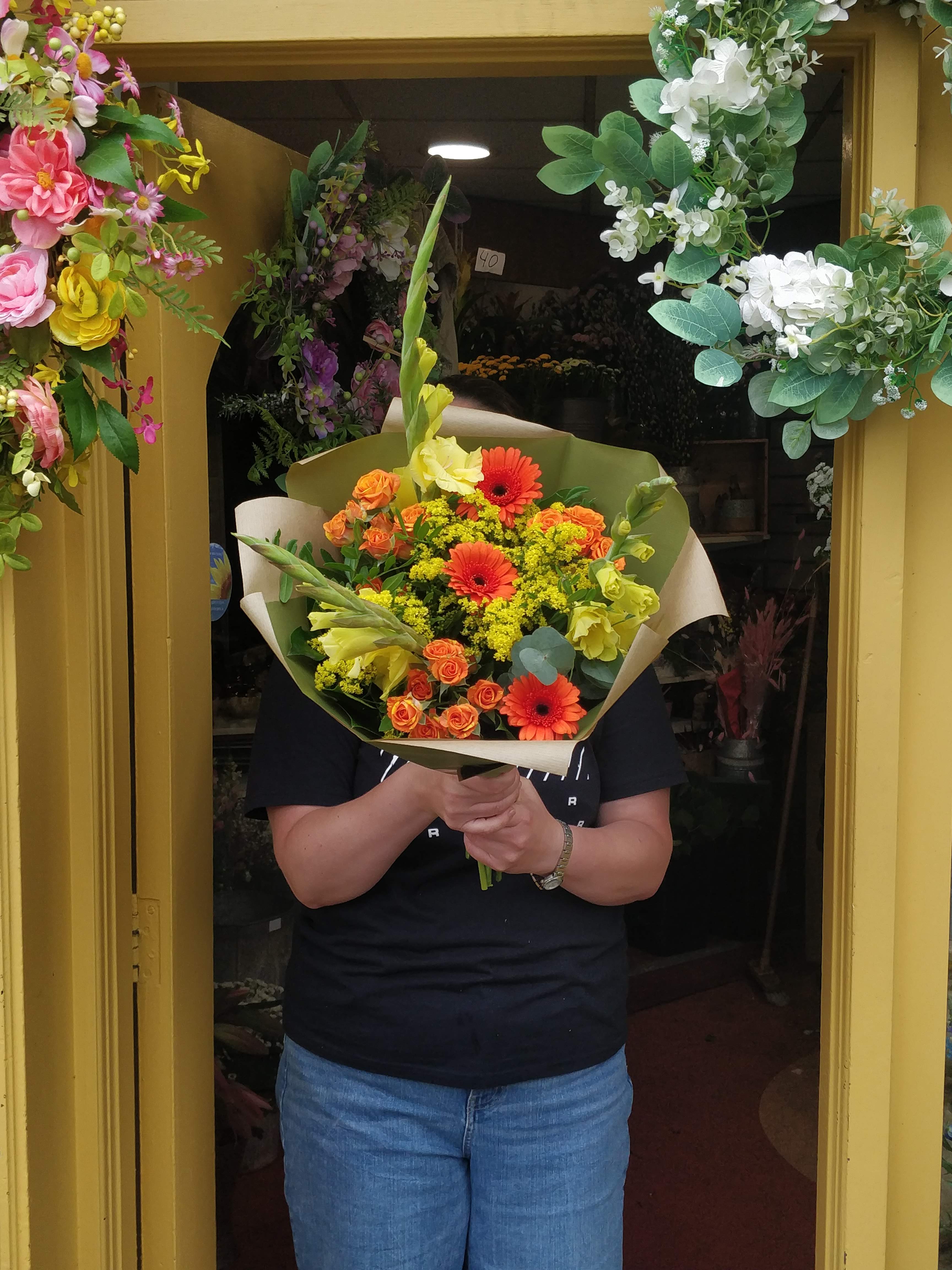 Vibrant Hand-Tied Bouquet