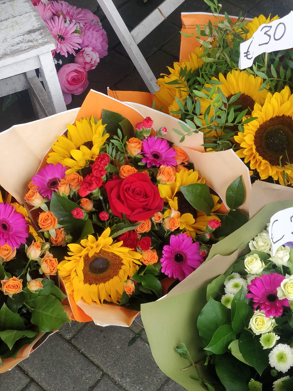 Vibrant Hand-Tied Bouquet