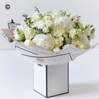 Monochrome Hand-Tied Bouquet