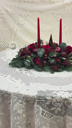 Christmas Candle Arrangement