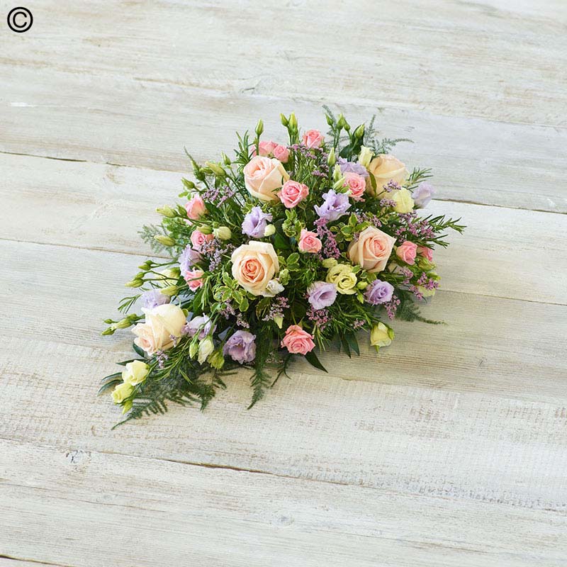 Pink and White Spray