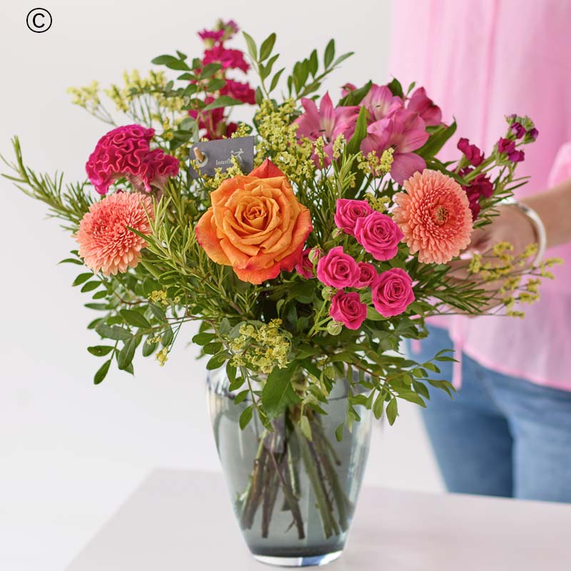 Bold & Bright Vase Arrangement